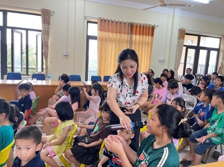 Trung tâm Bảo trợ Xã hội 3 Hà Nội tổ chức hoạt động tuyên truyền, phổ biến kỹ năng phòng, chống ma túy học đường cho trẻ em - Ảnh 2.