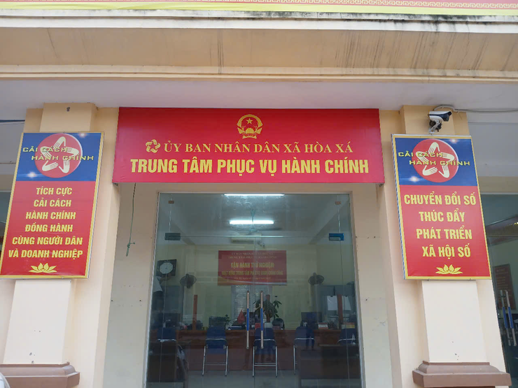 XÃ HÒA XÁ VẬN HÀNH THỬ NGHIỆM 
TRUNG TÂM PHỤC VỤ HÀNH CHÍNH CÔNG- Ảnh 1.