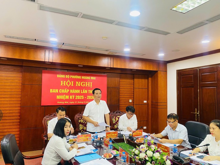 PHƯỜNG HOÀNG MAI VẬN HÀNH THỬ NGHIỆM 
MÔ HÌNH CHÍNH QUYỀN ĐỊA PHƯƠNG 2 CẤP- Ảnh 1.