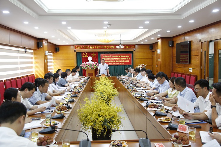 Quận Hà Đông sẵn sàng vận hành thử nghiệm chính quyền 2 cấp từ ngày 20/6- Ảnh 3.