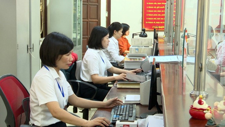 Vận hành thử nghiệm thuận lợi Điểm phục vụ hành chính công xã Dương Hoà mới- Ảnh 1.