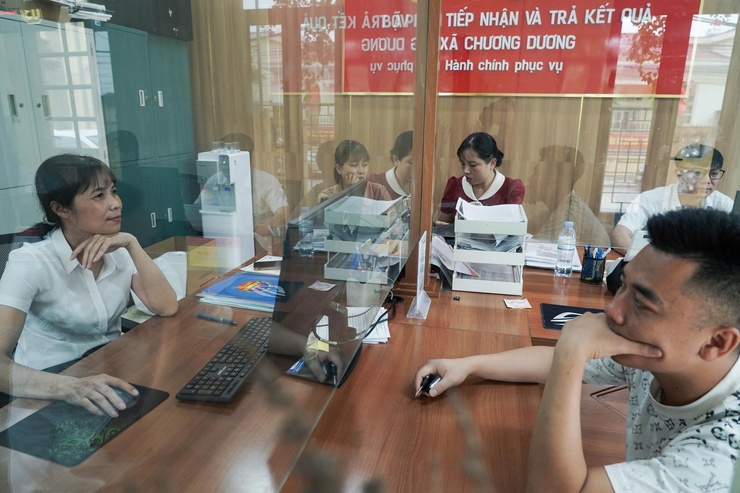 Xã Chương Dương (mới) vận hành thử nghiệm mô hình chính quyền địa phương hai cấp- Ảnh 3.