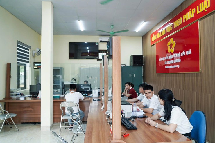 Xã Chương Dương (mới) vận hành thử nghiệm mô hình chính quyền địa phương hai cấp- Ảnh 2.