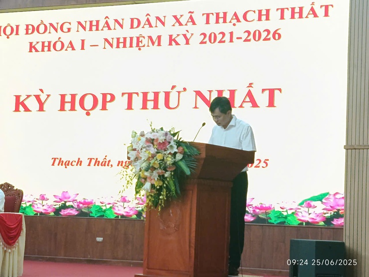 Vận hành thử nghiệm tại xã Thạch Thất, sẵn sàng đưa vào hoạt động chính quyền địa phương hai cấp- Ảnh 2.