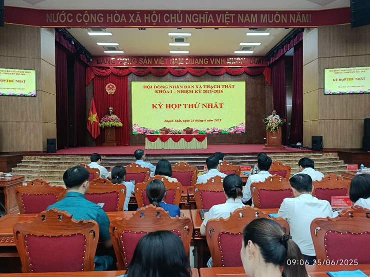 Vận hành thử nghiệm tại xã Thạch Thất, sẵn sàng đưa vào hoạt động chính quyền địa phương hai cấp- Ảnh 5.