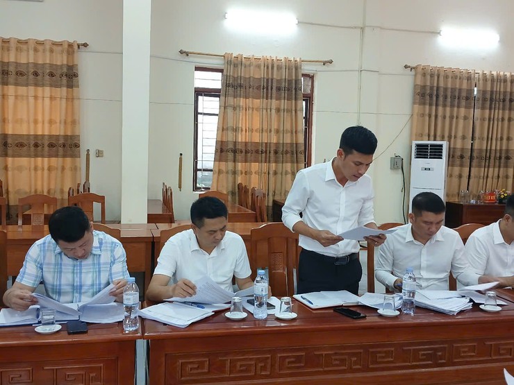 Đảng ủy xã Liên Minh: Vận hành thử nghiệm Hội nghị giao ban Ban Chấp hành Đảng bộ xã lần thứ nhất, nhiệm kỳ 2025 - 2030- Ảnh 3.