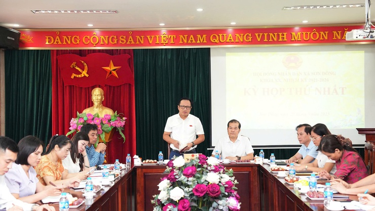 HĐND xã Sơn Đồng (mới), TP. Hà Nội tổ chức vận hành thử nghiệm chương trình Kỳ họp thứ Nhất, nhiệm kỳ 2021-2026- Ảnh 1. HĐND xã Sơn Đồng (mới), TP. Hà Nội tổ chức vận hành thử nghiệm chương trình Kỳ họp thứ Nhất, nhiệm kỳ 2021-2026- Ảnh 1.