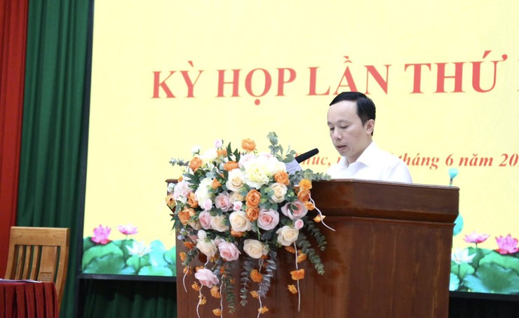 Hội đồng nhân dân xã Thượng Phúc tổ chức vận hành thử nghiệm kỳ họp lần thứ nhất- Ảnh 2.