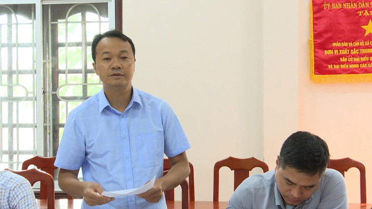 UBND xã Dương Hoà (sau sáp nhập) họp triển khai nhiệm vụ vận hành chính quyền cấp xã mới- Ảnh 4.