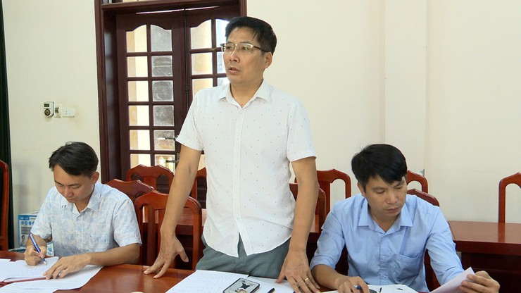 UBND xã Dương Hoà (sau sáp nhập) họp triển khai nhiệm vụ vận hành chính quyền cấp xã mới- Ảnh 2.