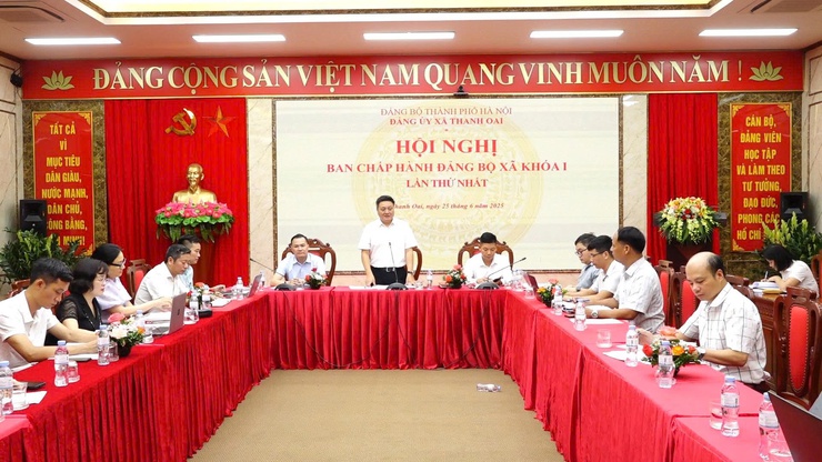Xã Thanh Oai mới sẵn sàng tâm thế cho ngày đi vào hoạt động- Ảnh 3.