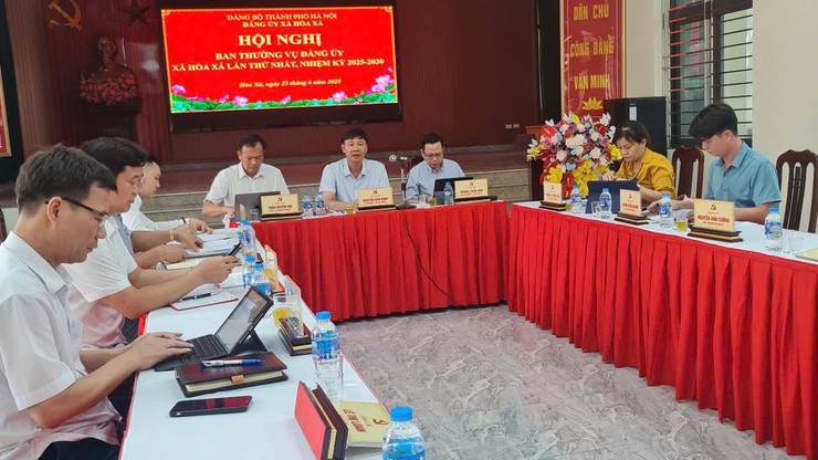 Hòa Xá tiếp tục vận hành thử nghiệm mô hình chính quyền địa phương 2 cấp - Sẵn sàng hoạt động chính thức- Ảnh 3.