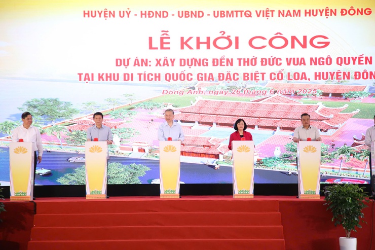 Khởi công xây dựng đền thờ đức vua Ngô Quyền- Ảnh 8.