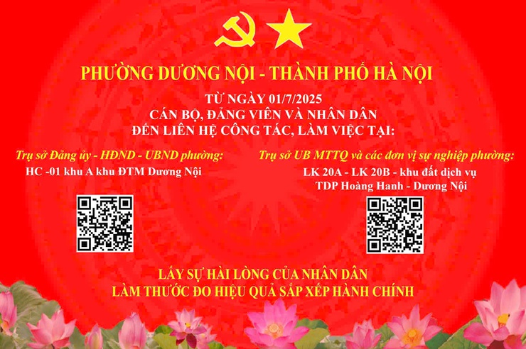 GIỚI THIỆU CHUNG VỀ PHƯỜNG DƯƠNG NỘI- Ảnh 2.