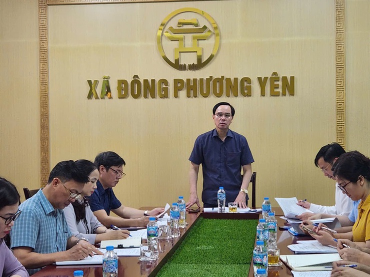 Chương Mỹ vận hành thử nghiệm chính quyền địa phương 2 cấp tại 6 phường, xã- Ảnh 1.
