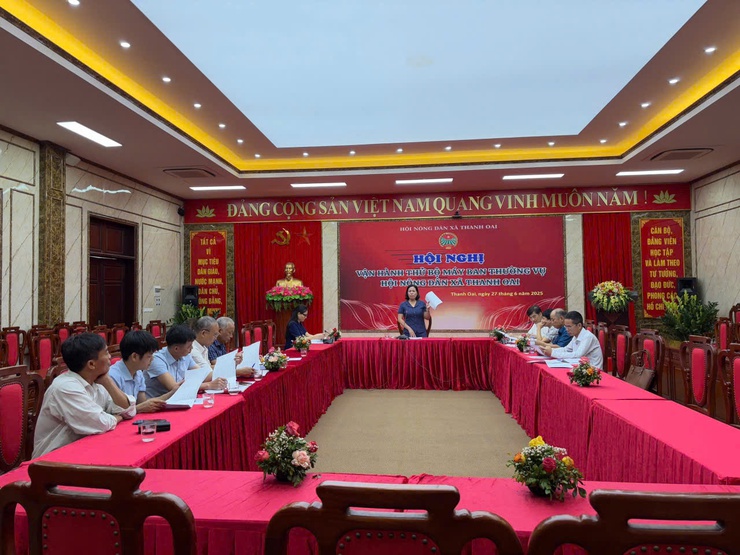 VẬN HÀNH THỬ BAN THƯỜNG TRỰC UB MTTQ VIỆT NAM XÃ THANH OAI - Ảnh 2.
