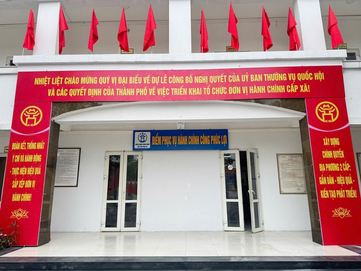 Thông báo về "Điểm phục vụ hành chính công phường Phúc Lợi (mới)"- Ảnh 1.