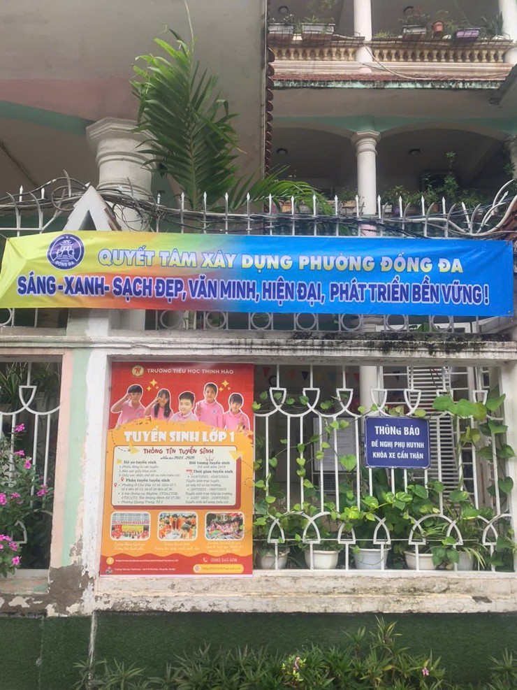 Trụ sở các cơ quan, đơn vị trên địa bàn phường Đống Đa trang hoàng đón ngày hội lớn- Ảnh 5.