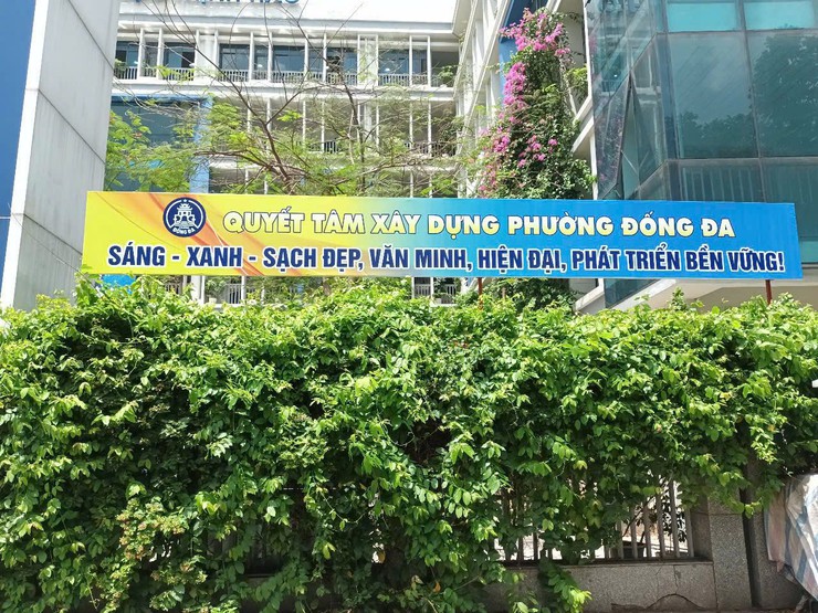 Trụ sở các cơ quan, đơn vị trên địa bàn phường Đống Đa trang hoàng đón ngày hội lớn- Ảnh 9.