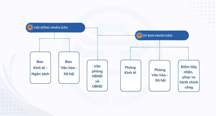 Bộ máy tổ chức xã Hoài Đức - thành phố Hà Nội- Ảnh 2.