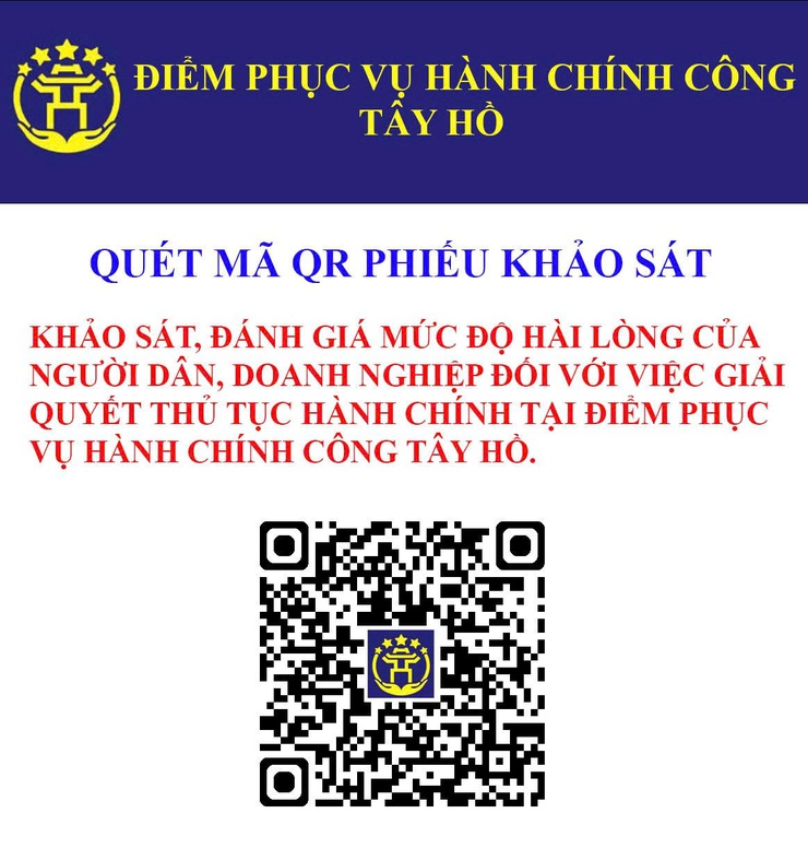 Điểm phục vụ hành chính công Tây Hồ- Ảnh 1.