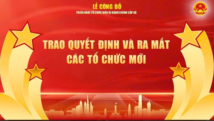Lễ công bố Nghị quyết của Ủy ban Thường vụ Quốc hội và các Quyết định của Thành phố về việc triển khai tổ chức đơn vị hành chính cấp xã sẽ diễn ra vào ngày 30/6/2025- Ảnh 4.
