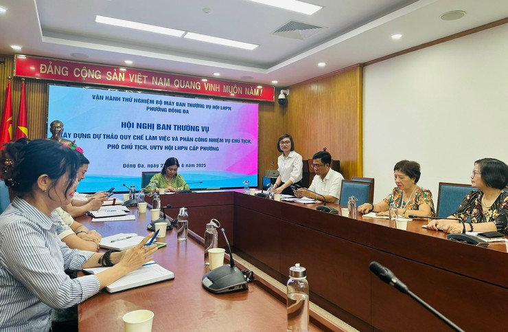 Phường Đống Đa vận hành thử nghiệm bộ máy Ban thường trực Ủy ban Mặt trận Tổ quốc- Ảnh 1.