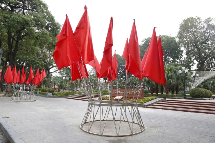 Phường Hà Đông rực rỡ cờ hoa chào mừng Lễ công bố các Nghị quyết quyết định về thực hiện mô hình chính quyền địa phương 2 cấp- Ảnh 3.