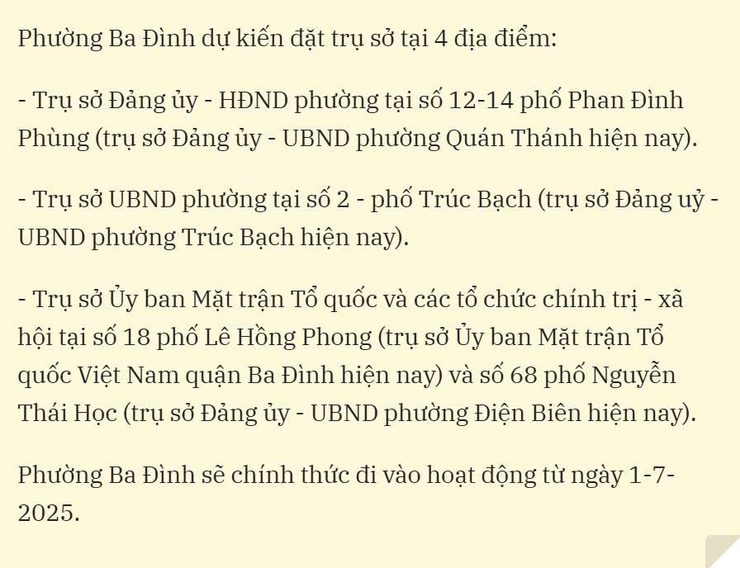 Phường Ba Đình sẵn sàng thực hiện mô hình chính quyền địa phương hai cấp- Ảnh 3.