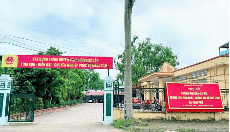 Xã Nam Phù mới gắn bảng tên trụ sở sẵn sàng vận hành chính quyền địa phương hai cấp- Ảnh 5.