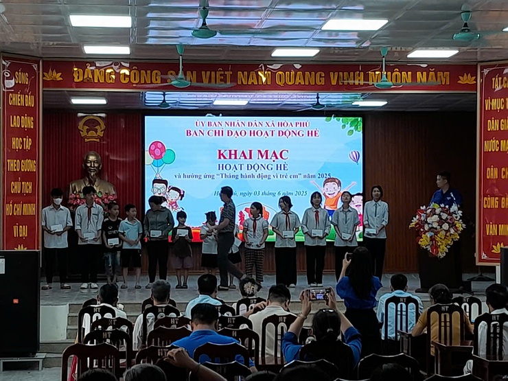 Lễ khai mạc hoạt động hè và phát động Tháng hành động vì trẻ em năm 2025- Ảnh 12.