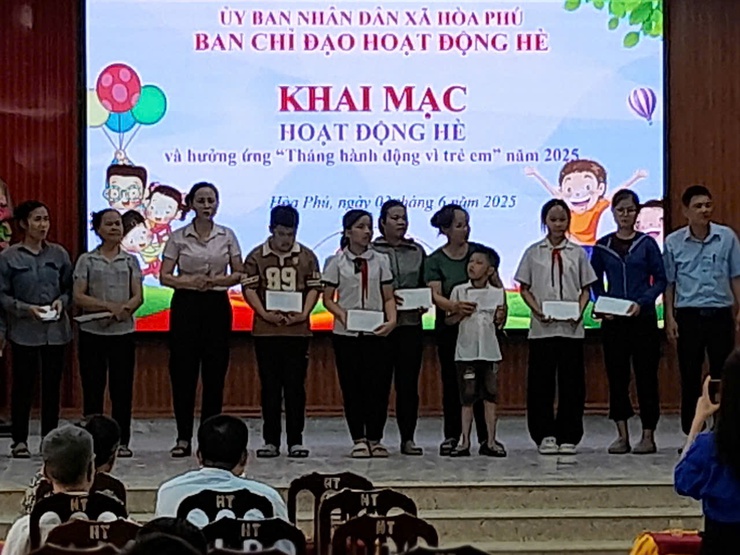Lễ khai mạc hoạt động hè và phát động Tháng hành động vì trẻ em năm 2025- Ảnh 3.