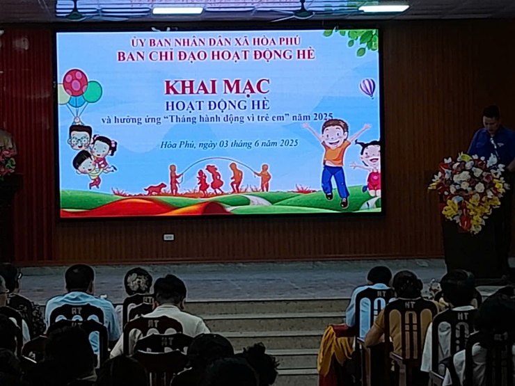 Lễ khai mạc hoạt động hè và phát động Tháng hành động vì trẻ em năm 2025- Ảnh 13.