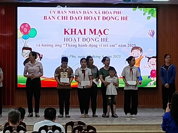 Lễ khai mạc hoạt động hè và phát động Tháng hành động vì trẻ em năm 2025- Ảnh 15.