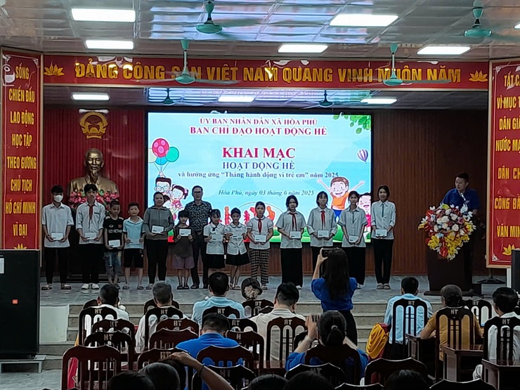 Lễ khai mạc hoạt động hè và phát động Tháng hành động vì trẻ em năm 2025- Ảnh 8.