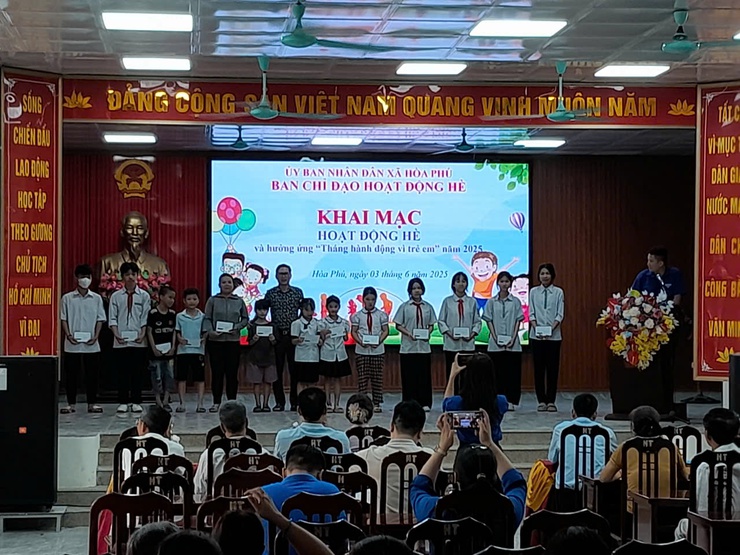 Lễ khai mạc hoạt động hè và phát động Tháng hành động vì trẻ em năm 2025- Ảnh 9.