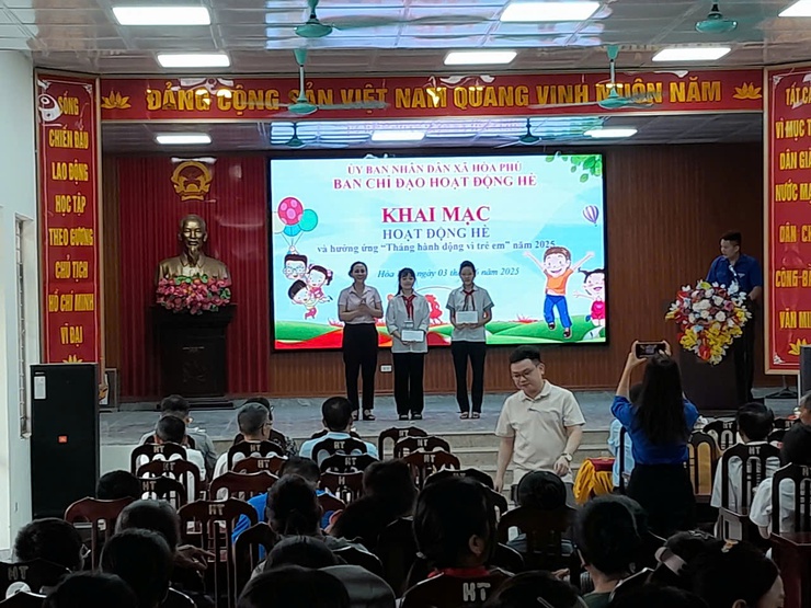 Lễ khai mạc hoạt động hè và phát động Tháng hành động vì trẻ em năm 2025- Ảnh 2.
