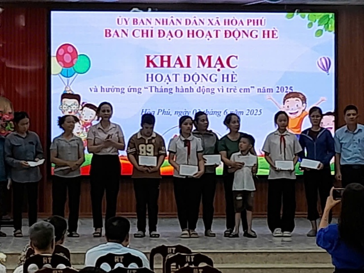 Lễ khai mạc hoạt động hè và phát động Tháng hành động vì trẻ em năm 2025- Ảnh 14.