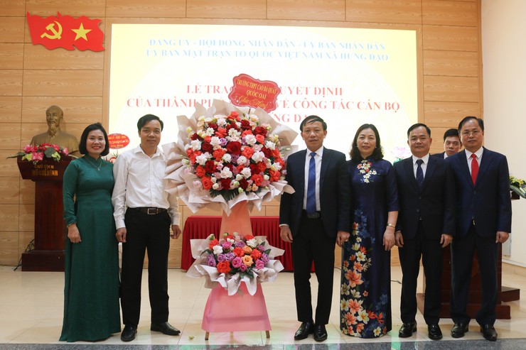 Công bố Quyết định về thành lập xã Hưng Đạo và tổ chức bộ máy nhân sự xã Hưng Đạo- Ảnh 10.