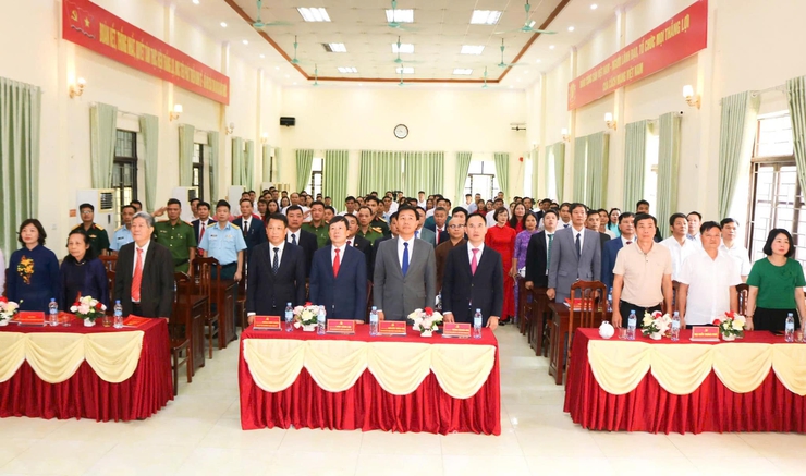Công bố các quyết định về công tác cán bộ tại xã Phú Cát- Ảnh 1.