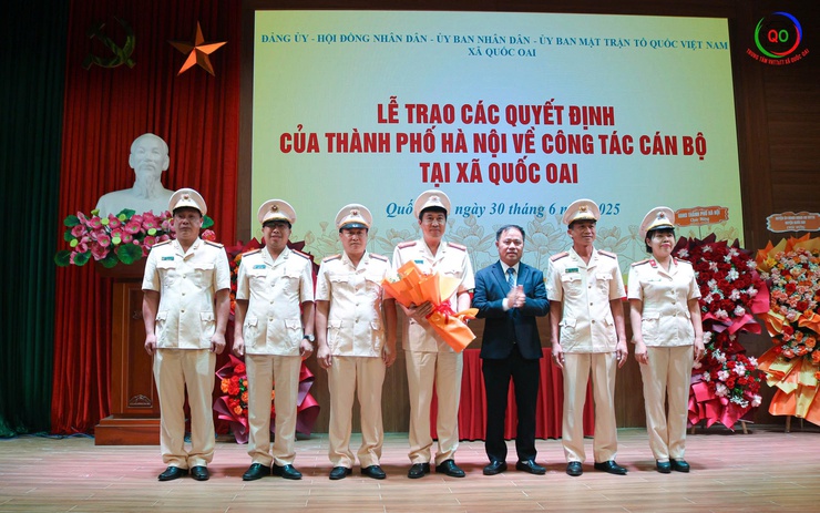 Công bố quyết định thành lập xã Quốc Oai- Ảnh 7.