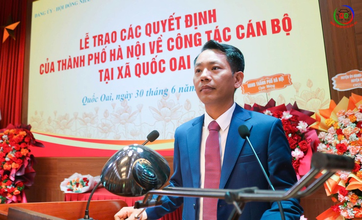 Công bố quyết định thành lập xã Quốc Oai- Ảnh 9.