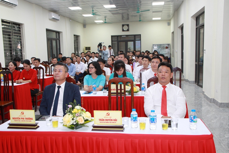 Công bố quyết định thành lập xã Hòa Xá: Tạo nền tảng tổ chức chính quyền vững mạnh từ cơ sở- Ảnh 3.
