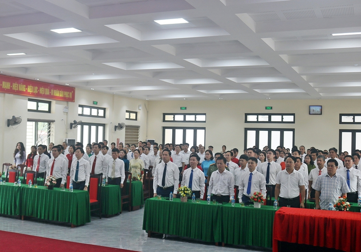Chủ tịch nước Lương Cường dự lễ công bố sắp xếp đơn vị hành chính tại thành phố Hà Nội- Ảnh 3.