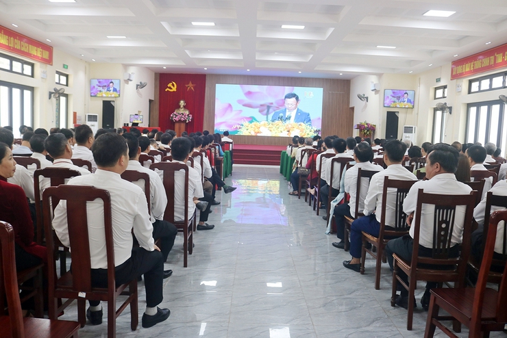 Chủ tịch nước Lương Cường dự lễ công bố sắp xếp đơn vị hành chính tại thành phố Hà Nội- Ảnh 4.