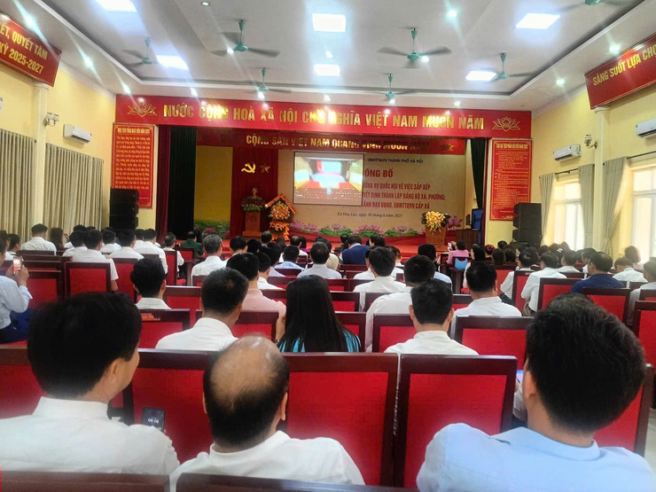 Hà Nội công bố Nghị quyết về sắp xếp đơn vị hành chính cấp xã- Ảnh 4.