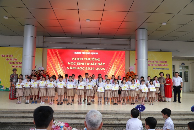 Trường Tiểu học Đại Kim tổ chức thành công Lễ Tổng kết Năm học 2024-2025- Ảnh 2.