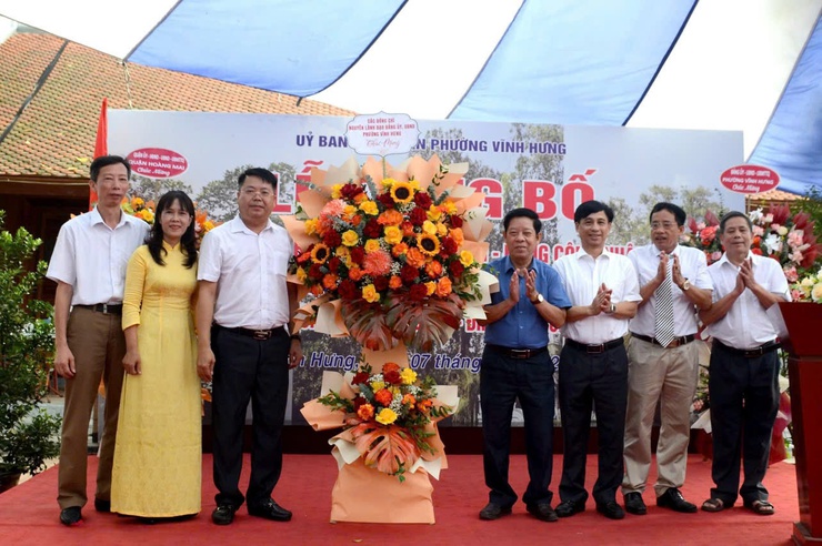 Lễ công bố Quyết định Cây di sản Việt Nam và Bằng công nhận Cây Mít, Cây Đa, Cây Bồ đề tại di tích lịch sử Quốc gia Đình, Đền Đông Thiên phường Vĩnh Hưng - Ảnh 5.