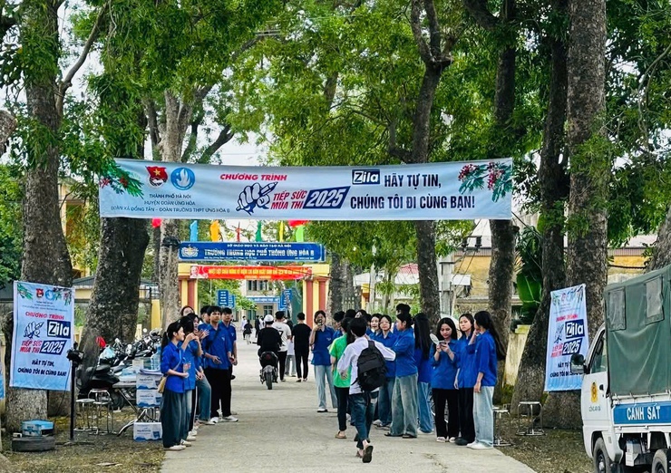 Ứng Hòa, gần 2.500 thí sinh hoàn thành kỳ thi vào lớp 10 công lập- Ảnh 1.