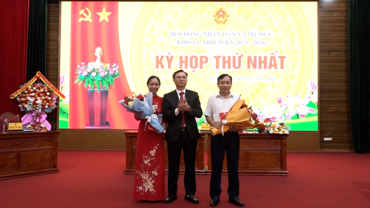 KỲ HỌP HĐND XÃ MỸ ĐỨC KHÓA I, NHIỆM KỲ 2021-2026- Ảnh 5.